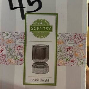 Scentsy Shine Bright Candle Holder - Gray
